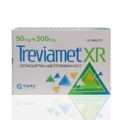 Treviamet Xr 50/500mg 14's